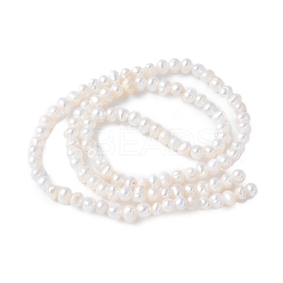 Natural Cultured Freshwater Pearl Beads Strands PEAR-I007-07K-01B-1