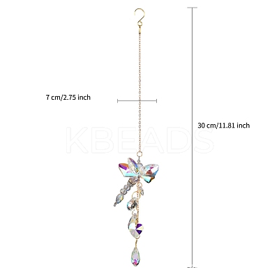 Glass Hanging Ornaments PW-WG61288-02-1