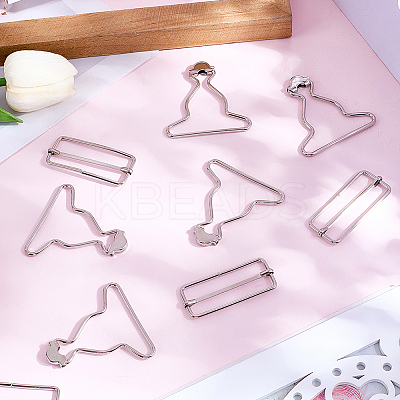 10 Sets Iron Gourd Buckle and In-line Buckle DIY-BBC0002-75A-P-1
