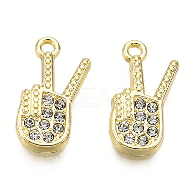Rack Plating Alloy Charms PALLOY-N155-185-1