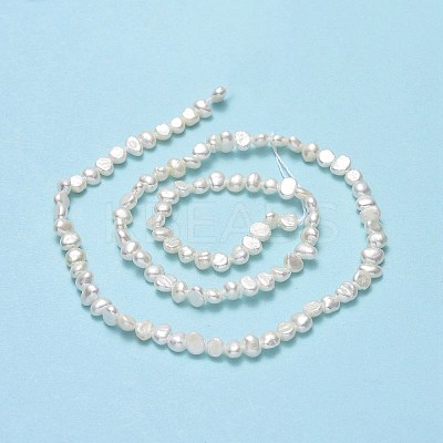 Natural Cultured Freshwater Pearl Beads Strands PEAR-A005-05A-01-1