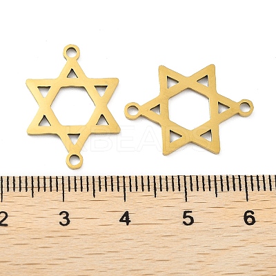 Ion Plating(IP) 201 Stainless Steel Connector Charms STAS-A090-23G-1