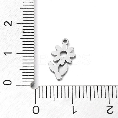 Non-Tarnish 304 Stainless Steel Charms LS-STAS-D036-02P-1
