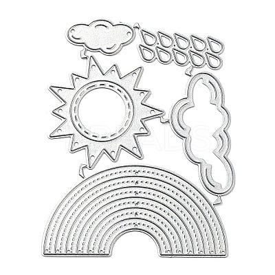 Weather Theme Carbon Steel Cutting Dies Stencils LS-DIY-P076-10-1