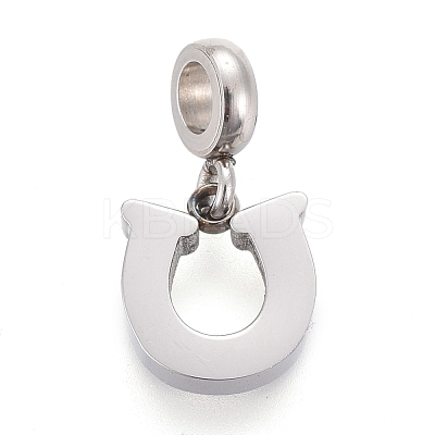 Non-Tarnish 304 Stainless Steel Charms STAS-F259-010P-1