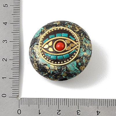 Handmade Polymer Clay Indonesia Beads PY-CBAAA14-13C-B02-1