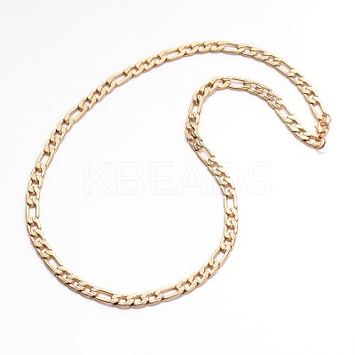 304 Stainless Steel Figaro Chains Necklaces NJEW-I060-09B-1