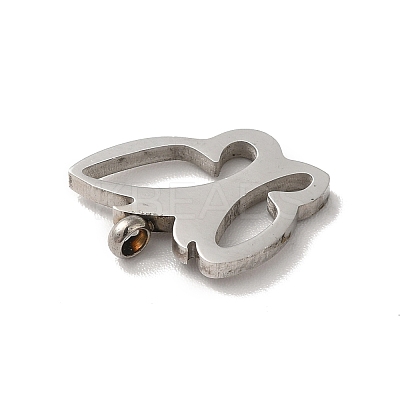 Non-Tarnish 304 Stainless Steel Charms STAS-M311-01P-1