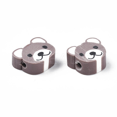 Handmade Polymer Clay Beads X-CLAY-S096-004-1