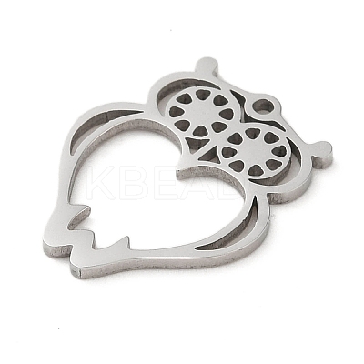 Non-Tarnish 5Pcs 201 Stainless Steel Pendants STAS-B064-06P-1