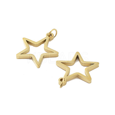 Ion Plating(IP) 304 Stainless Steel Pendants STAS-G324-01E-G-1