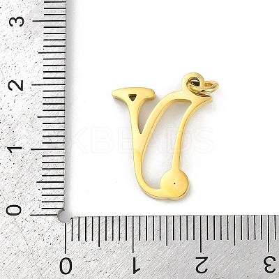 304 Stainless Steel Pendants LS-STAS-R137-01G-V-1