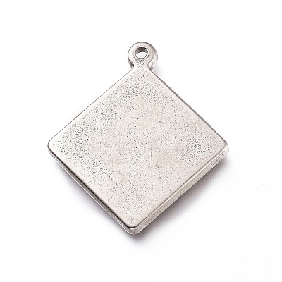 Non-Tarnish 201 Stainless Steel Pendants STAS-Z019-08P-1