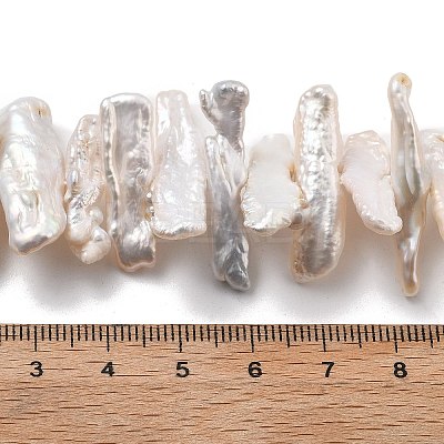 Natural Baroque Keshi Pearl Beads Strands PEAR-P064-03B-02C-1