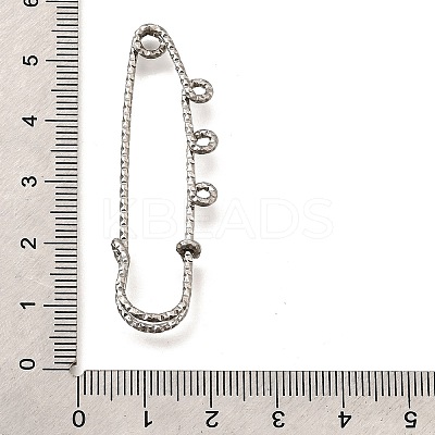 304 Stainless Steel Safety Pins Brooch Findings STAS-K252-11B-P-1