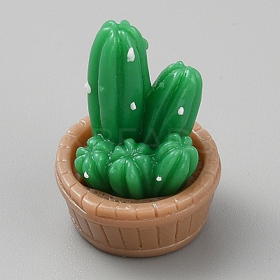 Cactus Miniature Ornaments DJEW-CJC0005-02G-1