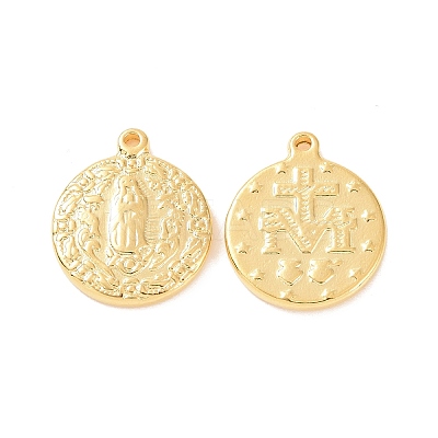 Ion Plating(IP) 304 Stainless Steel Pendants STAS-F293-24G-1
