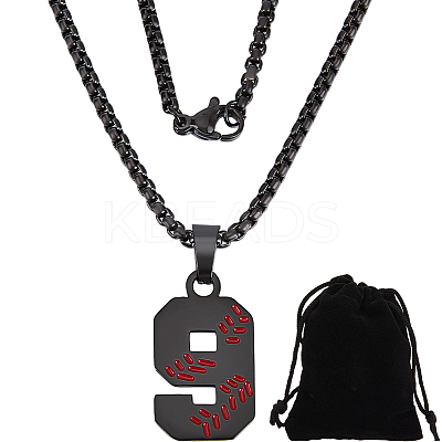 667 Stainless Steel Box Chain Necklaces NJEW-BBC0001-35D-EB-1