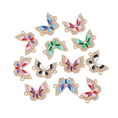 Alloy Enamel Connector Charms ENAM-I054-07-1