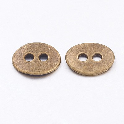 Tibetan Style Buttons TIBE-ZN48623-AB-FF-1