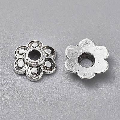 Tibetan Style Alloy Bead Caps LS-LF10362Y-NF-1