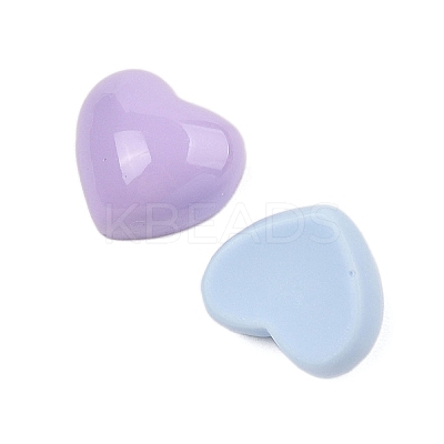 Opaque Resin Cabochons CRES-M037-15-1