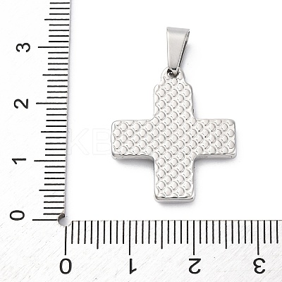 304 Stainless Steel Pendants STAS-L286-14P-1