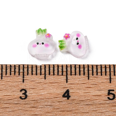 Opaque Ten kinds of Resin Vegetable Cabochons LS-CRES-R459-01A-1