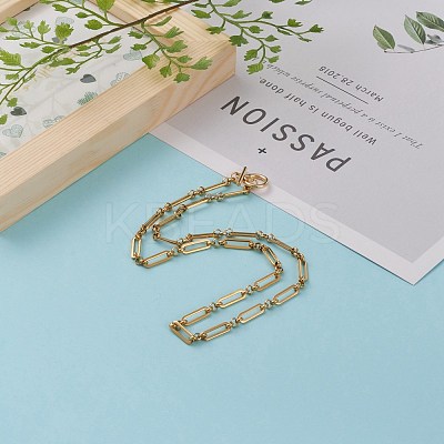 304 Stainless Steel Figaro Chain Necklaces NJEW-JN03264-1