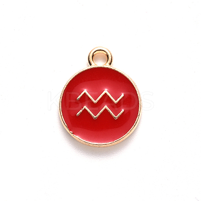 Alloy Enamel Pendants LS-ENAM-S124-01A-07J-1