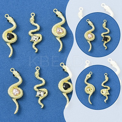 12Pcs 2 Styles Rack Plating Alloy Pendants FIND-FS0003-69-1