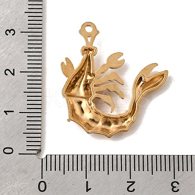 Ocean Theme 304 Stainless Steel Pendants STAS-K255-21I-G-1