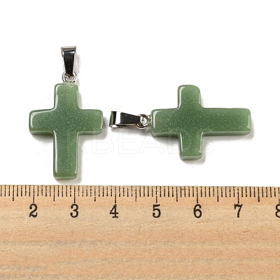 Synthetic Luminous Stone Dyed Pendants G-H308-06P-10-1