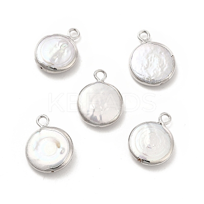 Baroque Natural Keshi Pearl Pendants PEAR-P004-59P-1