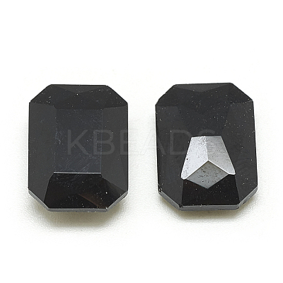Pointed Back Glass Rhinestone Cabochons RGLA-T079-4x6mm-02-1