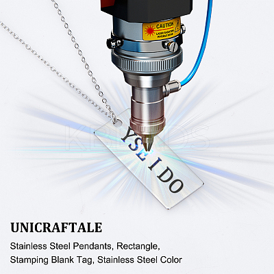 30Pcs 201 Stainless Steel Pendants STAS-UN0056-98-1