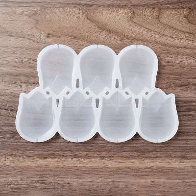 Tulip Shape Food Grade Silicone Lollipop Molds LS-DIY-D069-13-1