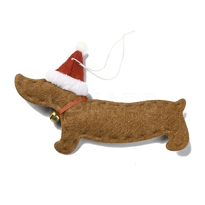 Dachshund Non-woven Fabric Pendant Decorations LS-HJEW-R125-01-1
