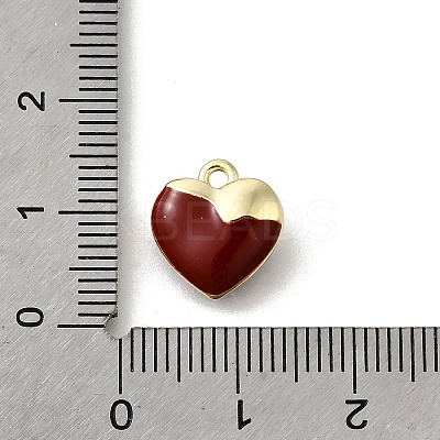 Alloy Enamel Charms PALLOY-R157-03G-03-1