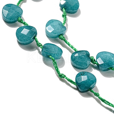 Synthetic Turquoise Dyed Beads Strands G-F513-02A-01-1