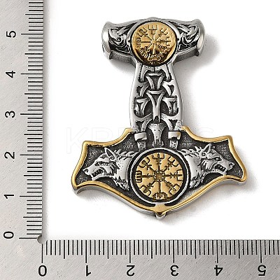 Viking 304 Stainless Steel Pendants STAS-Z059-11AS-1