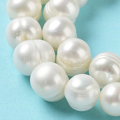 Natural Cultured Freshwater Pearl Beads Strands PEAR-E019-02-1