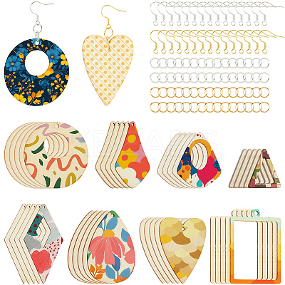 DIY Earring Jewelry Making Kit DIY-SP0004-34-1