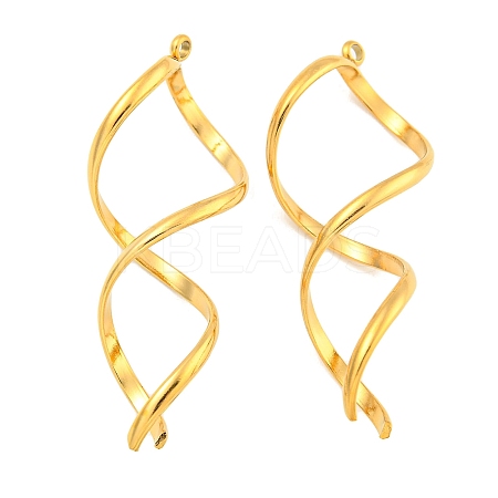 Ion Plating(IP) 304 Stainless Steel Pendants STAS-P365-07G-1