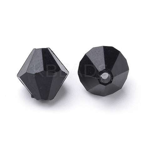 Opaque Acrylic Beads TACR-S146-6mm-27-1