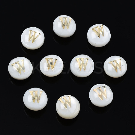 Natural Freshwater Shell Beads SHEL-S278-036W-1