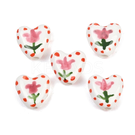 Handmade Porcelain Beads PORC-B007-02E-1