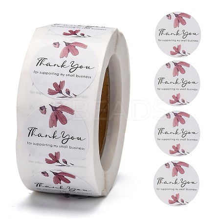 1 Inch Thank You for Supporting My Small Business Stickers LS-DIY-M005-C07-1