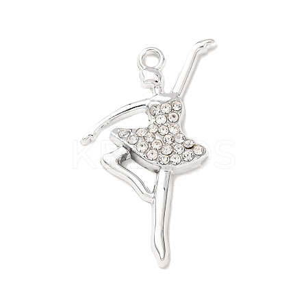Alloy Rhinestone Pendants RB-CBA5369-01A-P-1