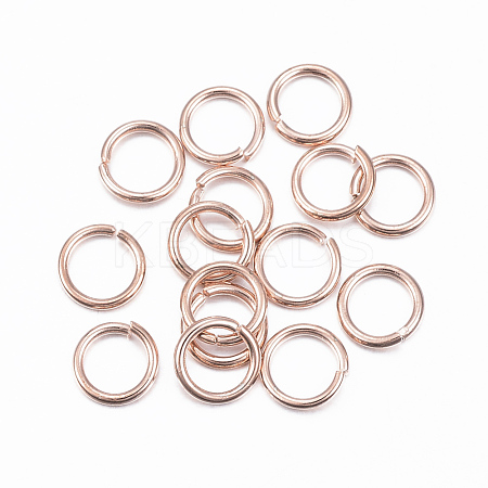 304 Stainless Steel Open Jump Rings STAS-H558-01RG-1